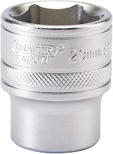 Draper 16614 1/2 inch Square Drive 6 Point Socket 23mm