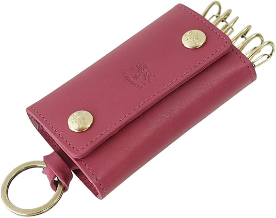 Amazon Co Jp イルビゾンテ Il Bisonte キーケース メンズ レディース バケッタレザー Sumac スマック ピンク系 C0966ep 1057 並行輸入品 服 ファッション小物