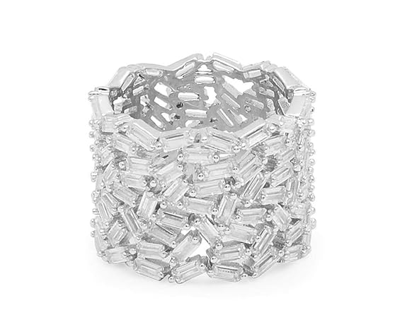 Randombaguette Ring #5For Women