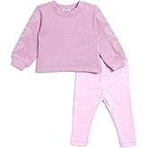 Splendid Baby Girls Cloudline Hearts Long-sleeve Top and Pant Set