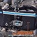 RunningBeltMax Running Belt Waist Pack -- Waterproof Fanny Pack for iPhone, Samsung Galaxy, Android - 3 Pockets, Black