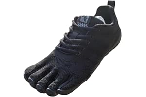 Barefoot Five-Toed Fitness Shoes – Sneakers Separated Toe Footwear for Men & Women Neuropathy, Hiking, Yoga, Gym, Beach