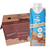 +Mu Mulkshake Bebida Proteica Láctea UHT Sabor Chocolate - Pack 12 ...