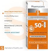 Pharmaceris S Spectrum Protect Broad Spectrum Sun Cream SPF50+ 50ml UVA UVB view 4