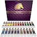 Oil Paint Set - 12ml x 24 Tubes - Artists Quality Art Paints - Oil-Based Color - Professional Painting Supplies - MyArtscape