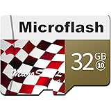 TF Memory Card 32GB with Adapter - High Speed Sd Card Class 10 Memory Card for Phone, Camera, Computer, Mirror Dash Cam