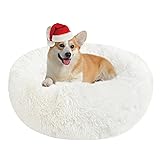 Nepfaivy Calming Dog Beds for Small Dogs