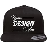 INK STITCH 6098M Custom Embroidery Add Logo Texts Personalized Premium Snapback Caps