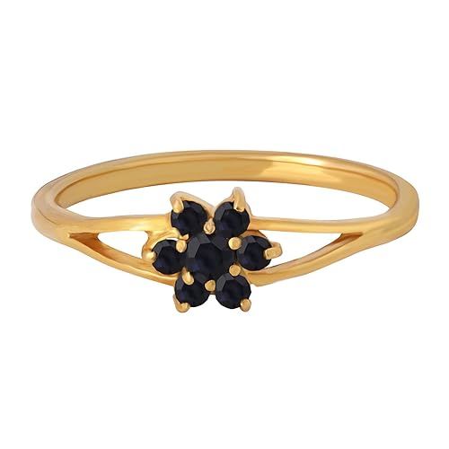 Buy Joyalukkas 22k 916 Yellow Gold And Blue Sapphire Ring For Girls At Amazon In