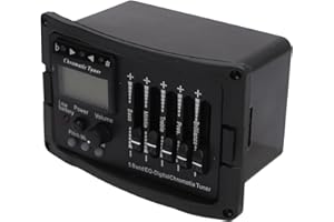 5 Band Guitar Preamp EQ Equalizer TEQ 5 Professional Acoustic Guitar Preamplifier Equalizer with Tuner