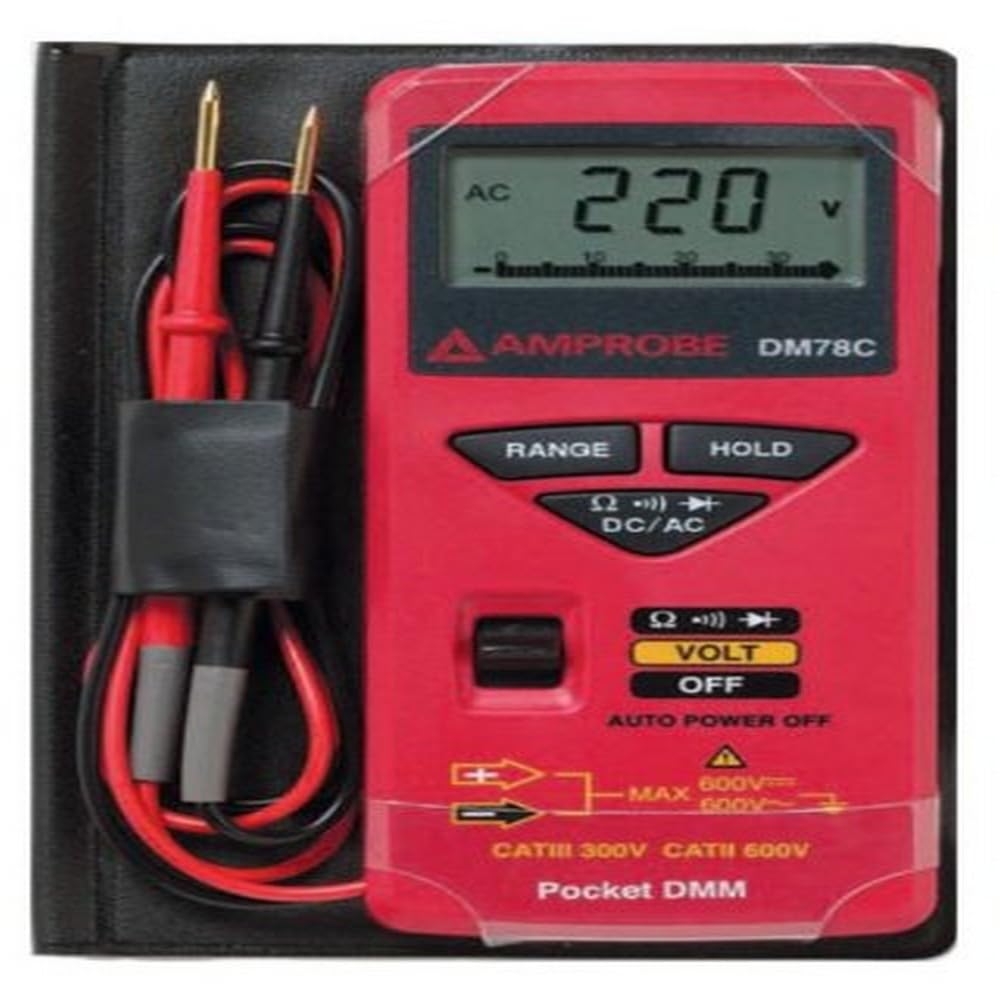 Amprobe DM78C Credit Card Size Digital