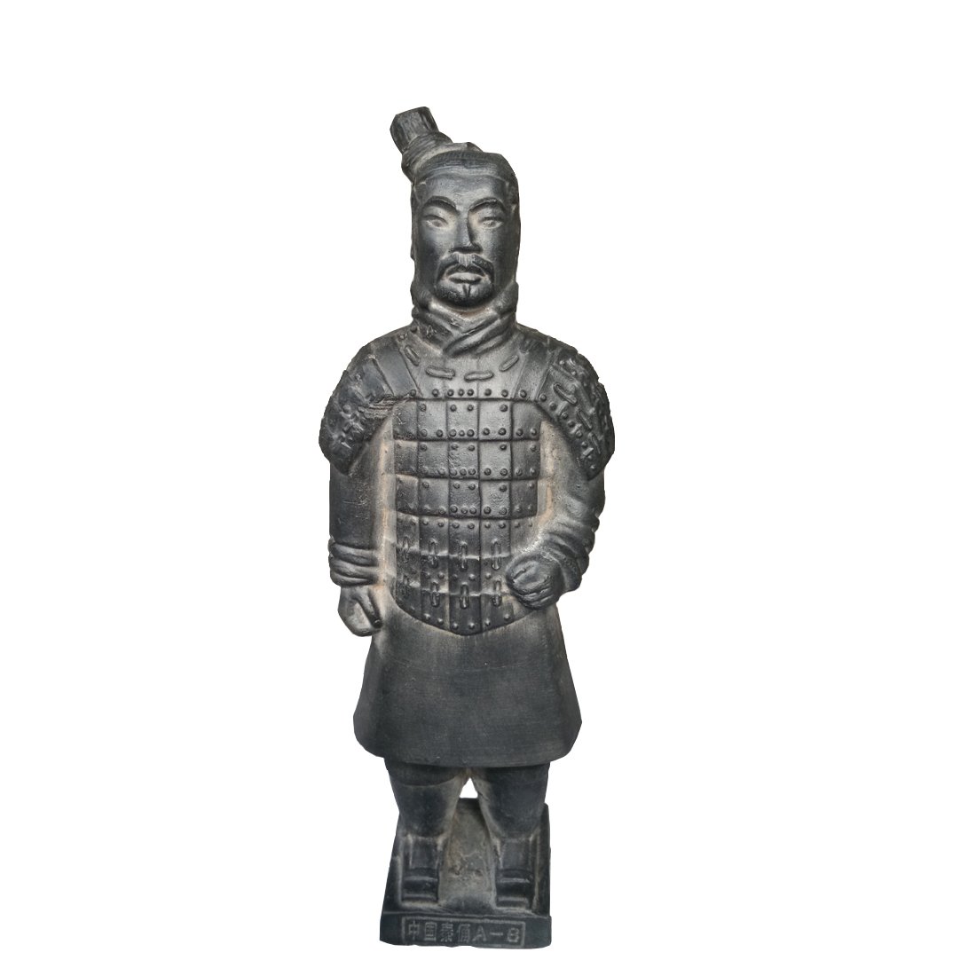 Romancemit Terracotta Warriors, Ancient China Qin Dynasty Terracotta Warriors Sculpture Home Display Table Display Gift Multi Presentation 8.8" Tall, Soldier
