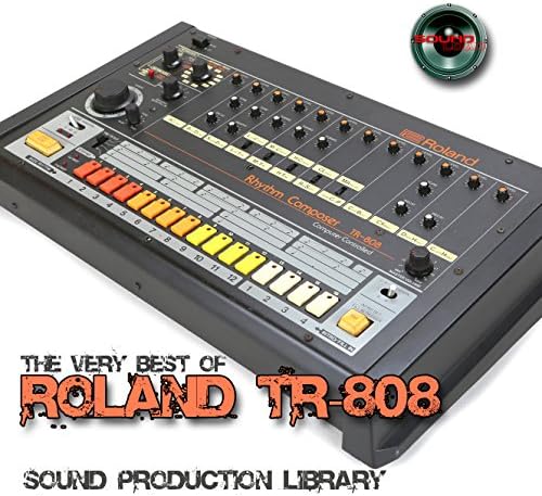 for ROLAND TR-808 - Large Original 24bit WAVE Studio Samples/Loops Studio Library on DVD or download
