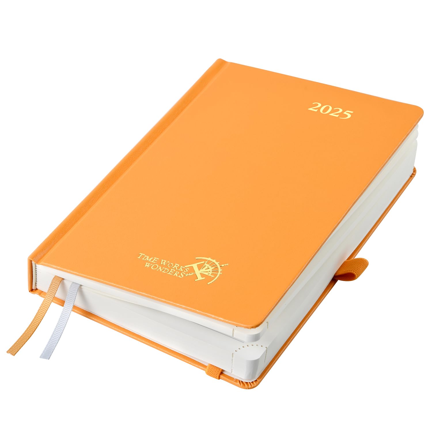 POPRUN 2025 Daily Planner One Page Per Day Even Weekends A5 Size (5.5 ...