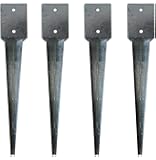 Pfostenträger Einschlaghülse für Pfosten 10x10 cm 750 mm Länge: Amazon