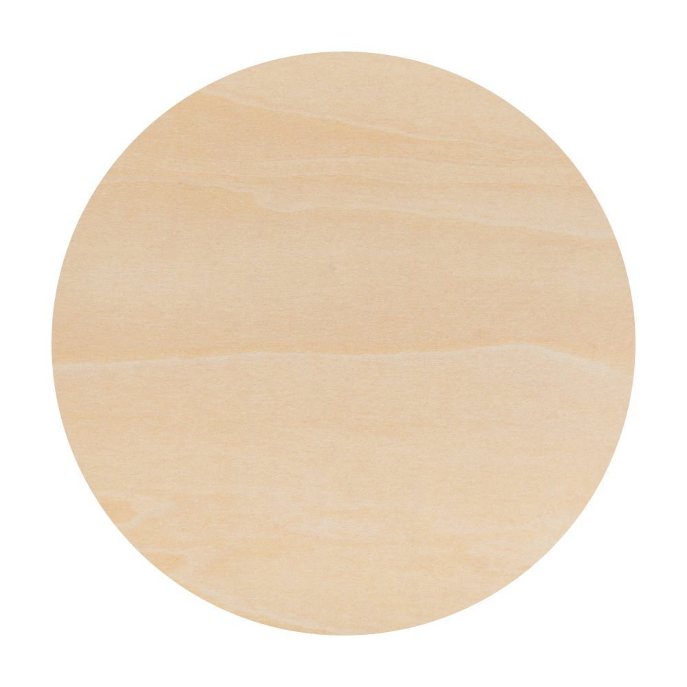 Wooden Circles 2" x 1/4&rdquo; Wooden Discs - 25 Pieces Ready to Paint and Decorate- Wood Burning -Jewelry Making, Crafts and DIY Projects - Easy to Drill - by Woodpeckers