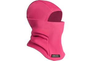 KOOLSOLY Kids Balaclava Face Mask, Winter Hat Face Warmer for Cold Weather Ski Mask for Boys Girls