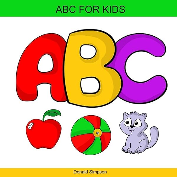 My alphabet book: Learning ABC's alphabet A to Z picture & basic