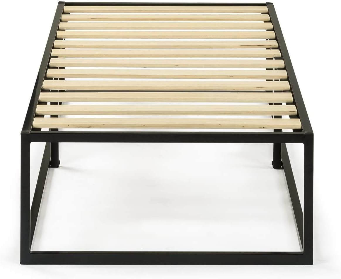 Zinus Modern Studio 14 Inch Platforma Bed Frame / Cot Size / 30" x 74.5" / Mattress Foundation
