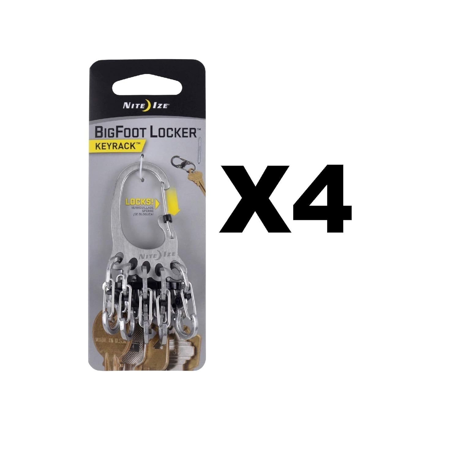 Best nite ize bigfoot locker keyrack keychain