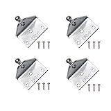 Beneges 4 Pcs 10mm Ball Stud Mounting Brackets With