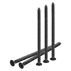 DTGN 100Pcs #10x3-1/2" Flat Head Wood Screws, 304