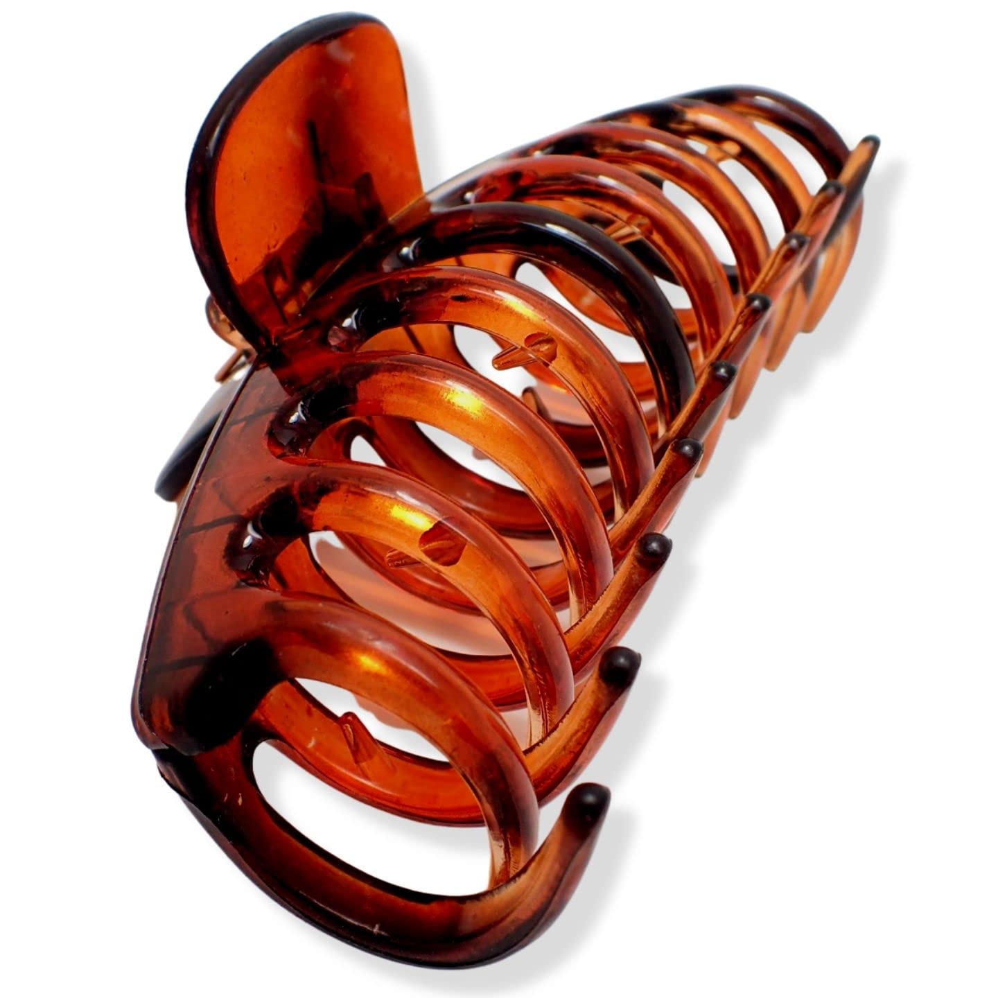 Topkids Accessories 11cm/4.3" Hair Claw Clips for Women, Hair Accessories for Women Hair Clip Hair Clips Women Hair Clips for Thick Hair Women Hair Claws Hair Claw Clip (Tort Brown)