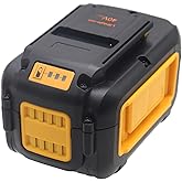 eseegoo Replacement DCB406 6.0Ah 40V DCB404 DCB407 DCB114 Lithium-ion Battery,Compatible with 40V DeWt Cordless Power Tools