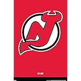 Trends International NHL New Jersey Devils - Logo 21 Wall Poster, 14.725" x 22.375", Premium Unframed Version