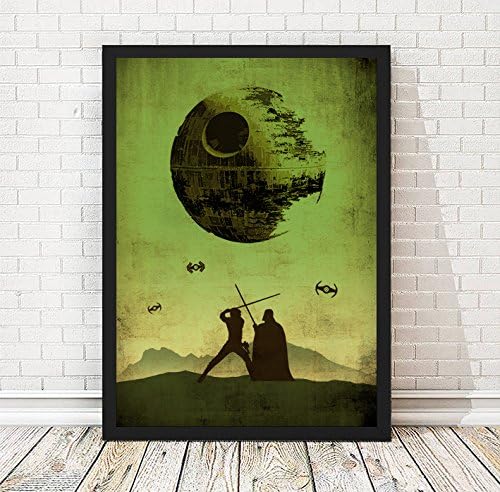 Episode VI Minimalist Movie Poster, A3 Print (11.7x16,5 inches) or A3+ Print (13x19 inches)