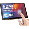 BIGTREETECH 5 inch HDMI Touch Screen Display 800x480, IPS 160° View Angle Monitor Compatible with Sovol-SV08 Raspberry-Pi 4B, 3B, Banana Pi, Windows 10 8 7