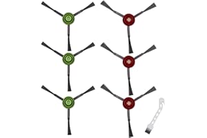 DIANSUNG 6PCS Side Brush Accessories For Yeedi vac 2 pro/vac 2 /max/vac max/vac hybrid/vac station,for Ecovacs Deebot N8 / N8 Pro / N10 plus Vacuum Cleaner Replacement Part