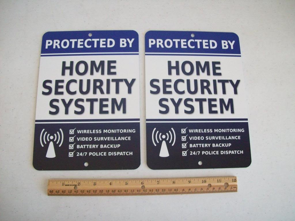 Best home security yard signs
