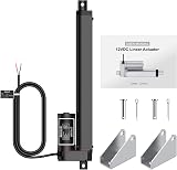 Justech 250mm 10in Linear Actuator 1000N 12V Heavy Duty Aluminum Motor view 8