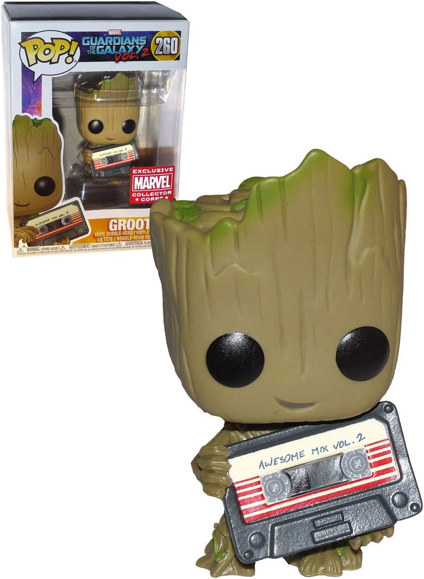 groot with mixtape pop