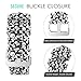 MoKo Christmas Band Compatible with Fitbit Charge 2, Soft Silicone Adjustable Replacement Sport Strap Band for Fitbit Charge 2 Heart Rate + Fitness Wristband, Skull