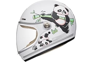 Fashion Full Face Motorcycle Youth Hel-met with Visor, Cute Boys Girls Lightweight Go-Kart Dirt-Bike Electric Scooter Motorcy