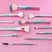 Docolor Makeup Brushes 9 Pcs Makeup Brush Set Premium Synthetic Foundation Powder Concealers Blush Makeup Brushes Gradient color Cosmetic Brushes