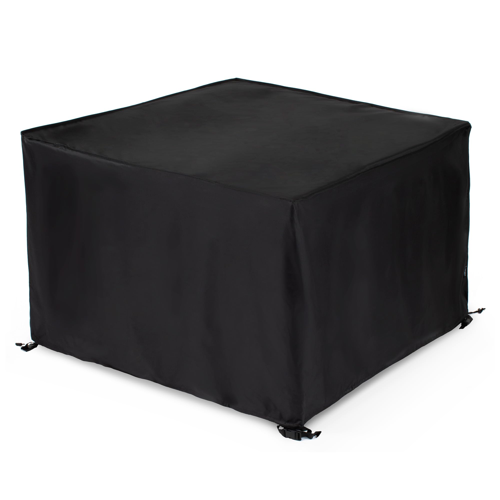 Fineway Deluxe Garden Furniture Cover Waterproof - Extra Heavy Duty Outdoor Furniture Covers Waterproof with Drawstring, Straps - Square Rattan Table & Chairs Garden Rattan Furniture Cover