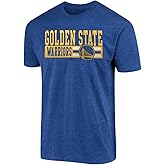 Outerstuff Golden State Warriors Boys Size 4-18 Synth Team Logo Performance T-Shirt