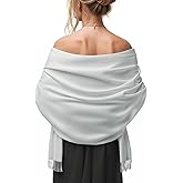 Women's Scarf Pashmina Shawls and Wraps for Evening Dress Wedding Bridal Bridesmaid Winter Warm Long Large Scarves