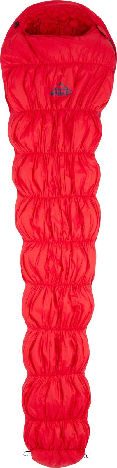 Mckinley Kodiak Sleeping Bag Red/Bluepetrol 195L