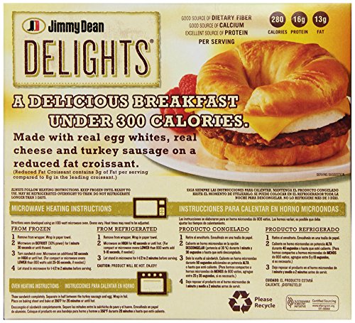 1 Jimmy+Dean+Delights+Sausage+Croissant