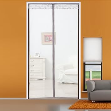 Terrassentur Vorhang Kunststoff