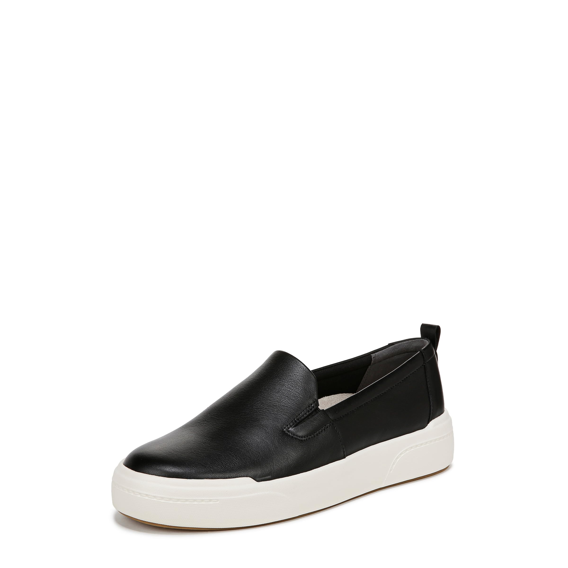 Vionic Womens Carson Sneaker Black Leather 13 M