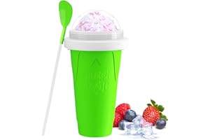 RAUMAXE® Slushy Maker Cup, Slushy Cup Maker Ice Cup Frozen Magic Squeeze Cup Slushie Cup Cooling Maker Cup Freeze Mug Milkshake Smoothie Mug