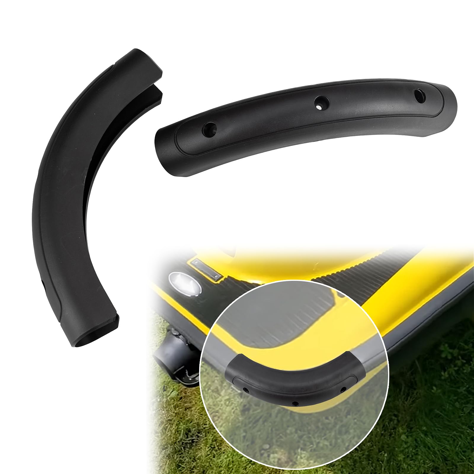Xintre 2PCS Rear Bumper Corner Cap Compatible with