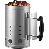 Charcoal Chimney Starter BBQ Grill Lighter Barbecue Fire Starter Grilling for BBQ Charcoal Grill Briquette Coal Fire Starter