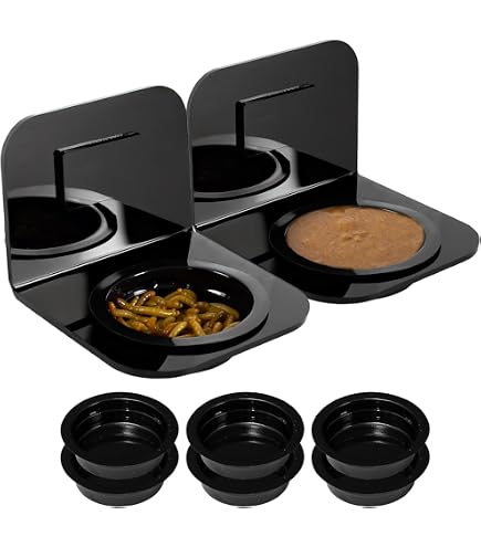 Pangea Magnetic Silicone Gecko Feeding Ledge - Reptile Food Dish For Crested Geckos & Tree Frogs