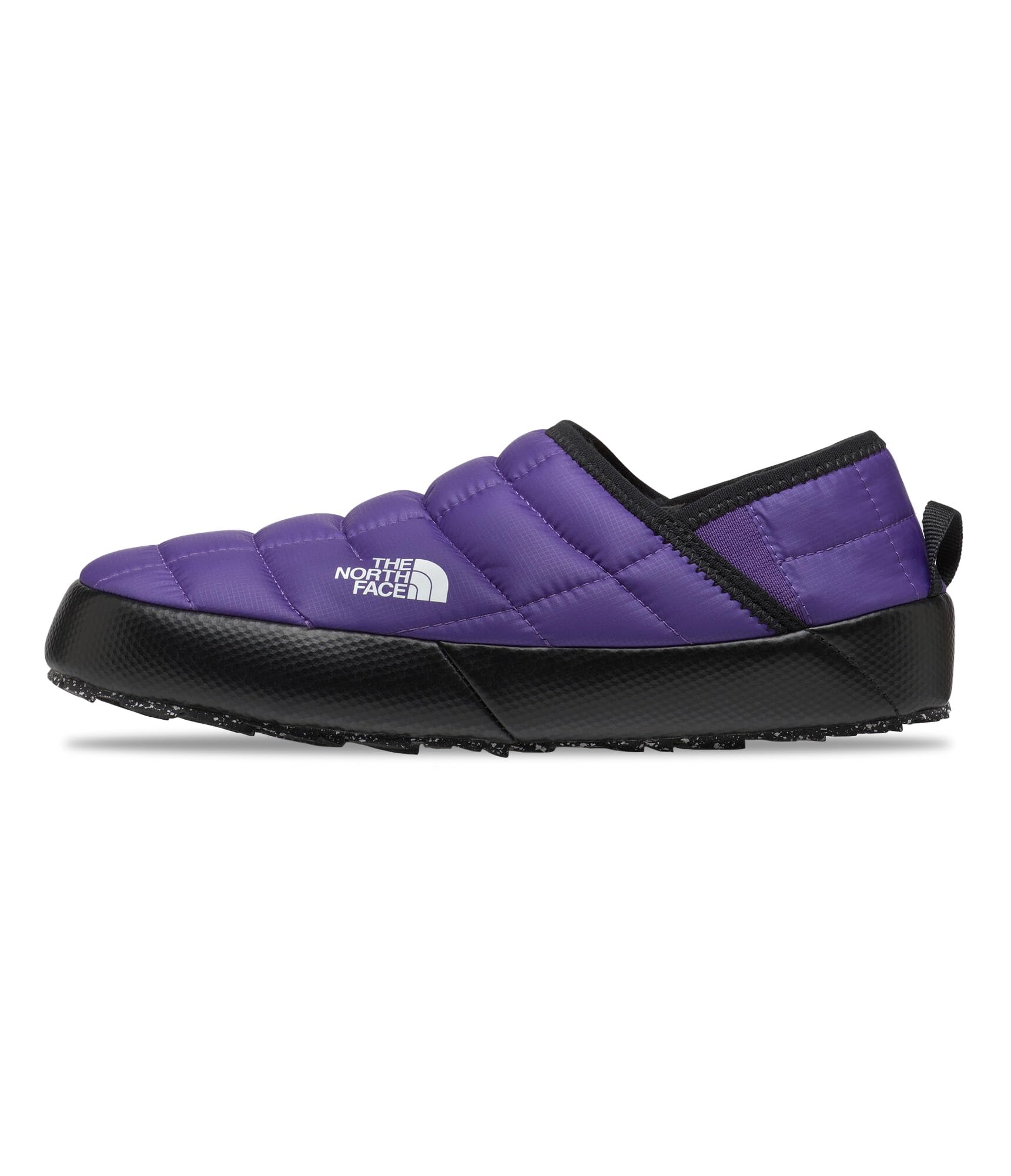 The North Face Women's Thermoball Traction Mule V Winter Shoe - Insulated & Water Repellent, Rubber Outsole, Peak Purple/TNF Black, 5 Image